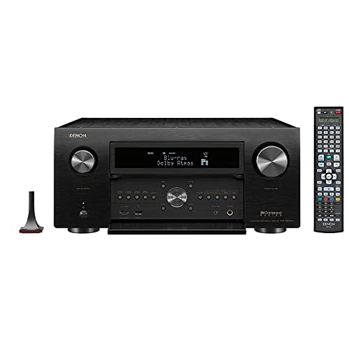 Denon AVR-X8500HA 13.2 Channel (150 W/Ch) Receiver for Home Theater, Advanced 8K Upscaling, Supports Dolby Atmos, DTS:X, IMAX Enhanced