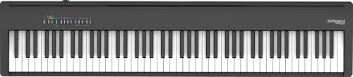 Roland FP-30X 88-Key Digital Piano - Black Bundle with Adjustable Stand, Bench, Sustain Pedal, Online Piano Lessons, Instructional DVD
