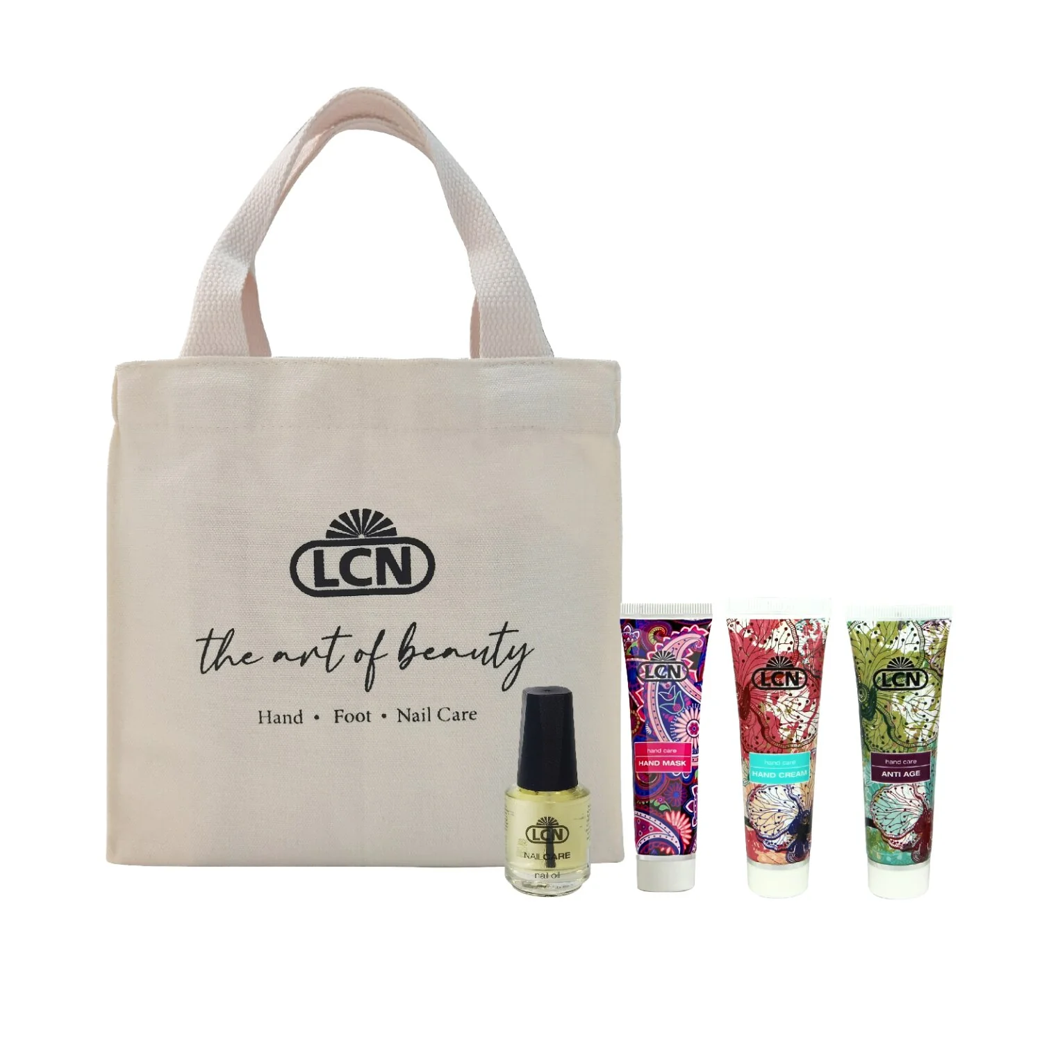 LCN Hand & nail tote bag set  5pcs