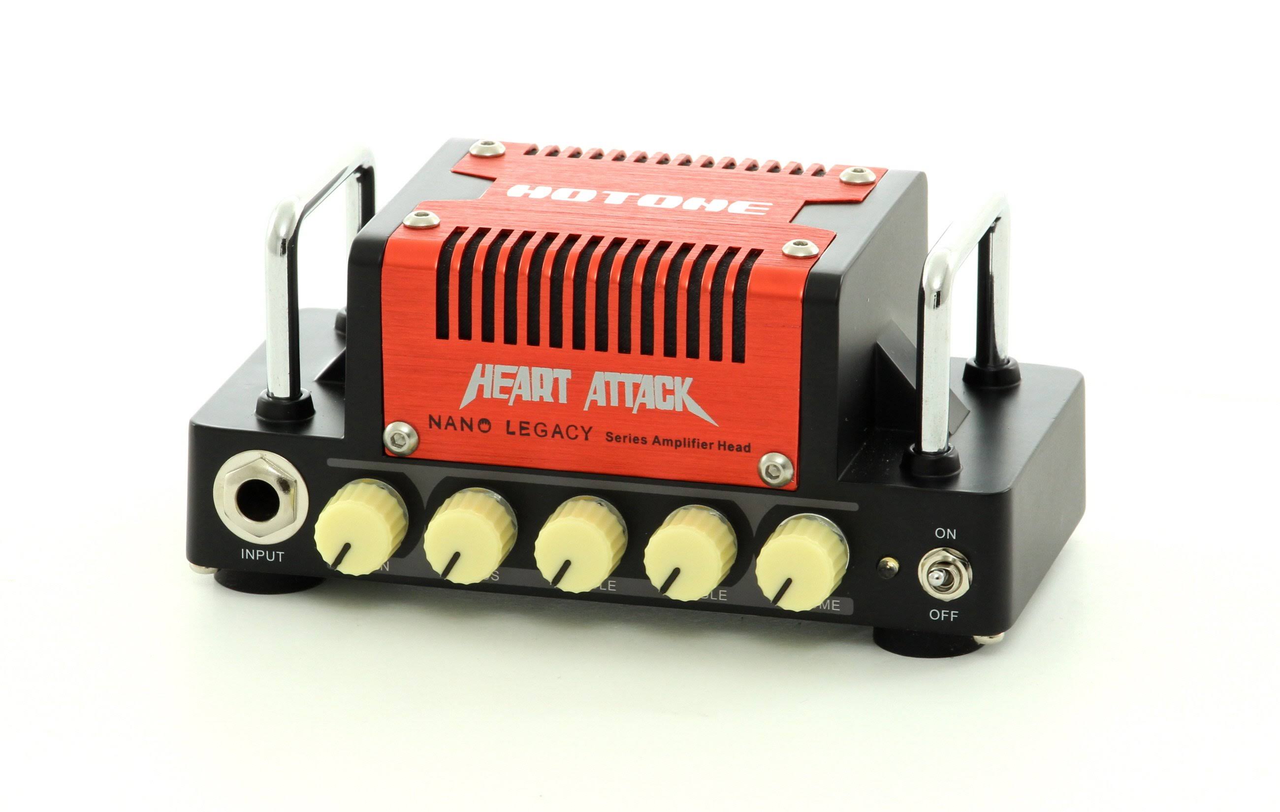 Hotone 139631 Nano Legacy Heart Attack Mini 5W Class AB Guitar Amplifier Head