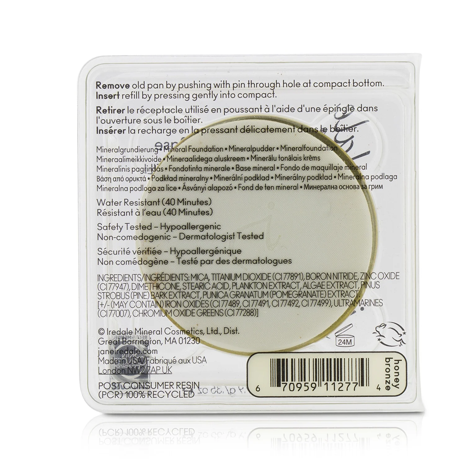 Jane Iredale PurePressed Base Mineral Foundation Refill SPF 20 - Bisque  9.9g/0.35oz