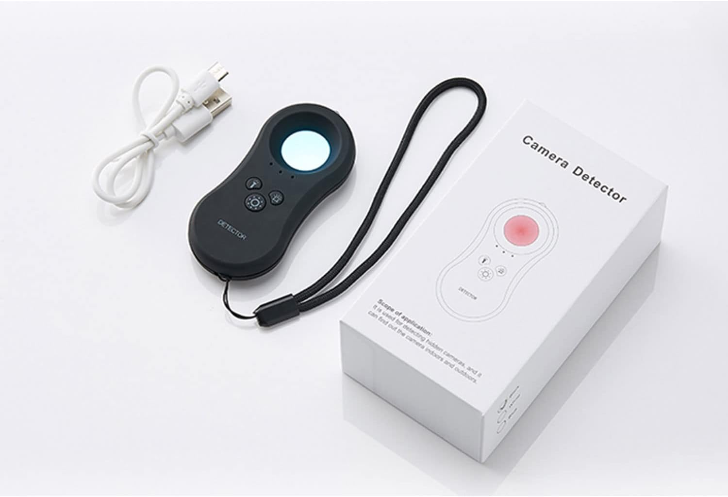 Hidden Camera Detector, Camera Detector by NOYAFA with Rechargeable Infrared Viewfinders