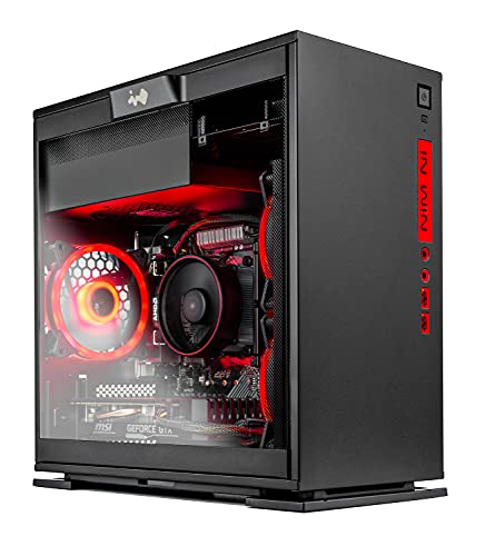 Skytech Nebula Gaming PC Desktop, Ryzen 5 5600 3.5 Ghz (4.4GHz Turbo Boost), NVIDIA RTX 3050 6GB GDDR6, 1TB SSD, 16GB DDR4 RAM 3200, 650W Gold PSU