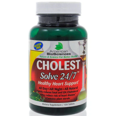 American Biosciences CholestSolve 24/7 120T - Kansas Nuitrition - HNZSDS