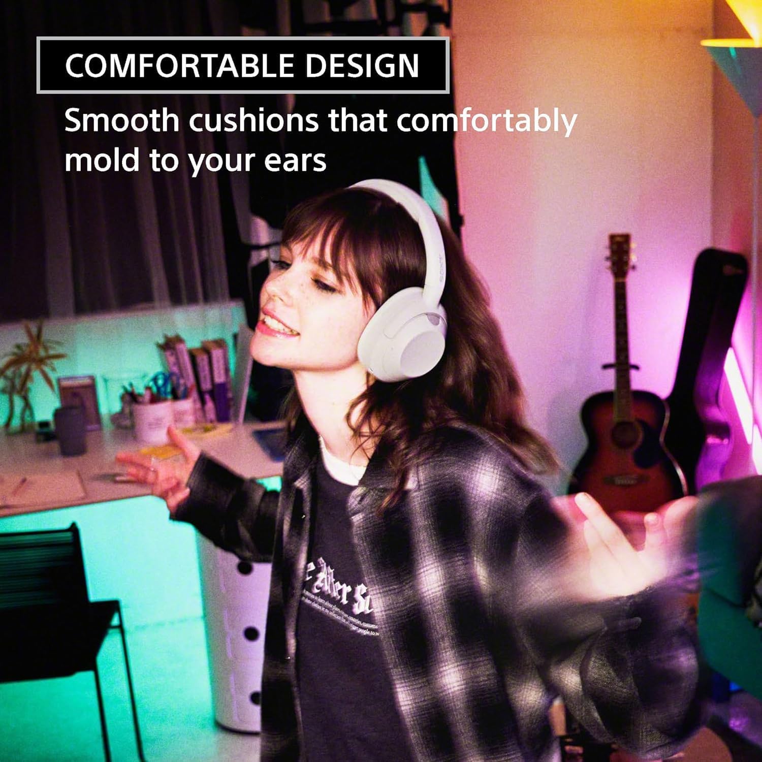 Sony ULT WEAR Noise Canceling Wireless Headphones with Alexa Built-in, Massive Bass Comfortable Design