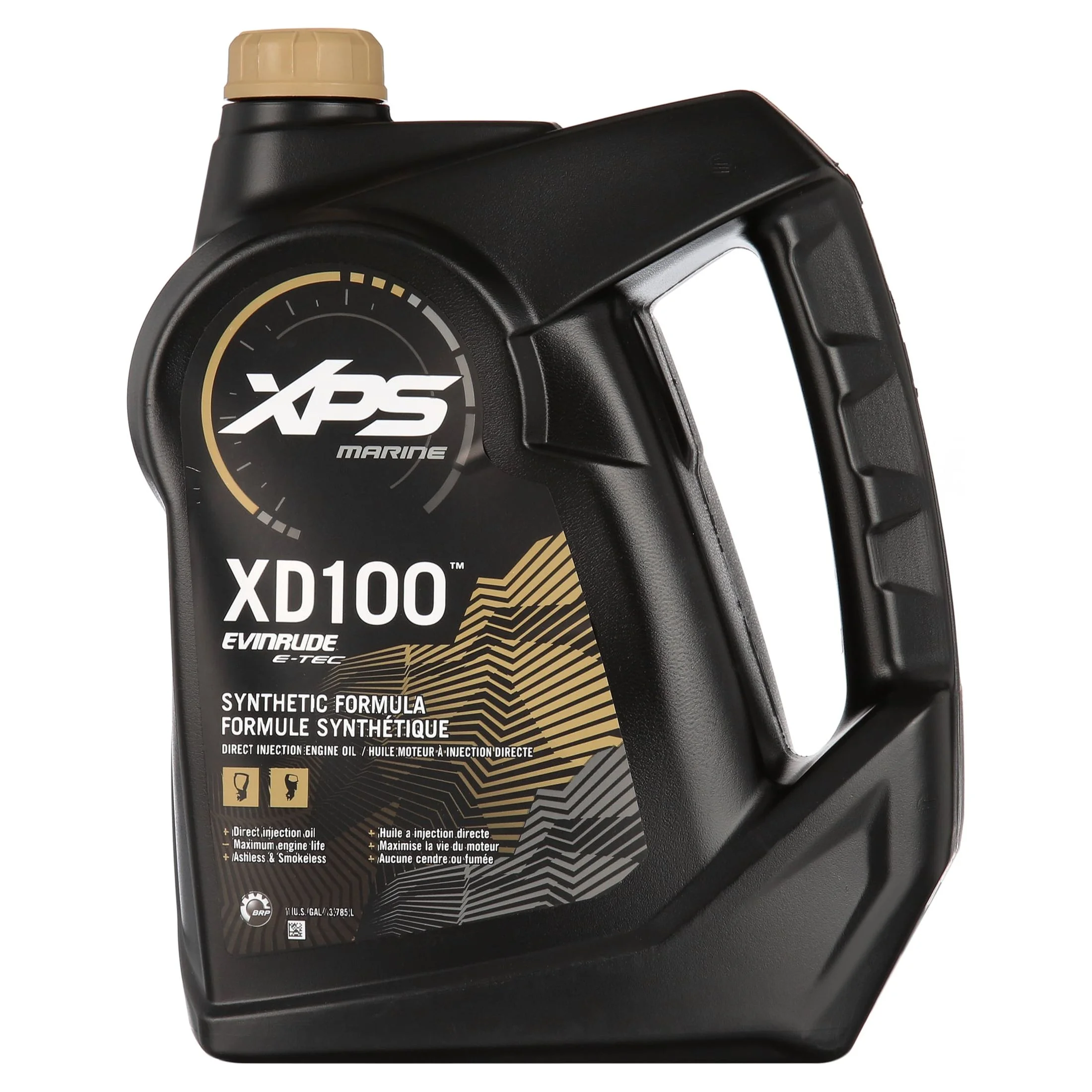 XPS Marine XD100 Synthetic 2-Stroke Engine Oil For Evinrude E-TEC, 1 Gallon