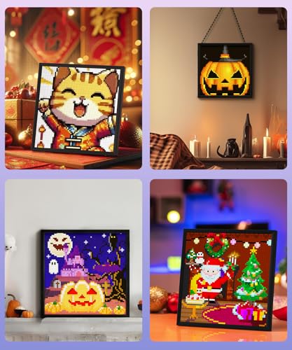 Divoom Pixoo-64 - WiFi Pixel Cloud Digital Picture Frame with APP Control