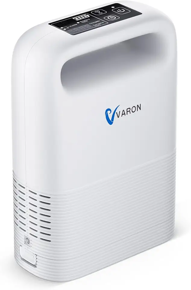 Sponsored Ad - Portable Oxygen Concentrator for Travel,Adjustable Flow 1-5L Lightweight Oxygen Generator Machine 93% with Accessories,6.5lbs