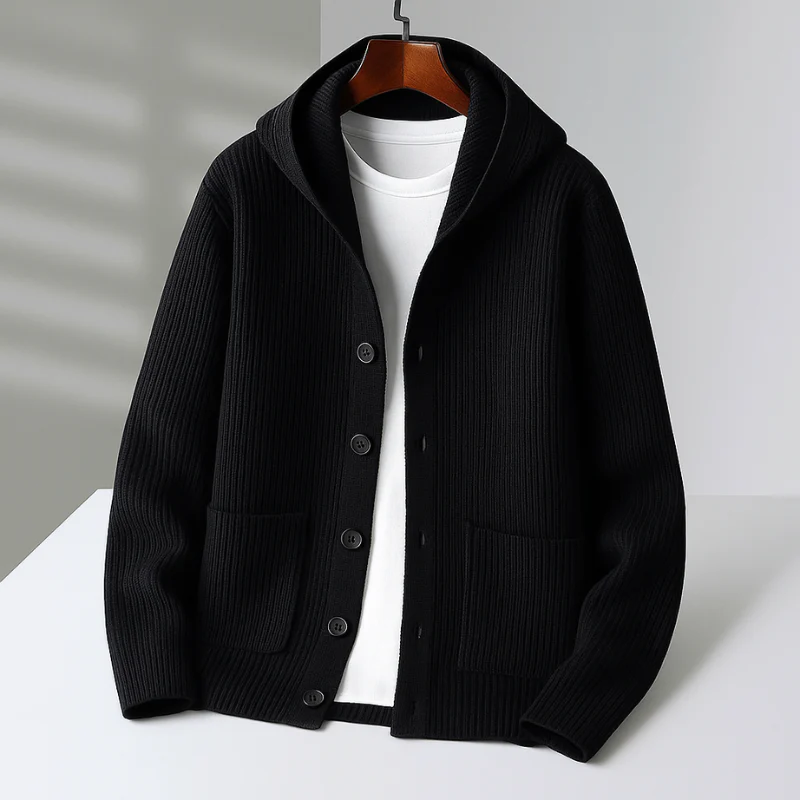 Matthew™ | Wool Cardigan for Men