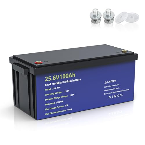 12.8V 280Ah Lithium LiFePO4 Battery,6000+ Deep Cycles Rechargeable Battery12V & Reliable Power for Solar, RV, Marine, Home Energy Storage