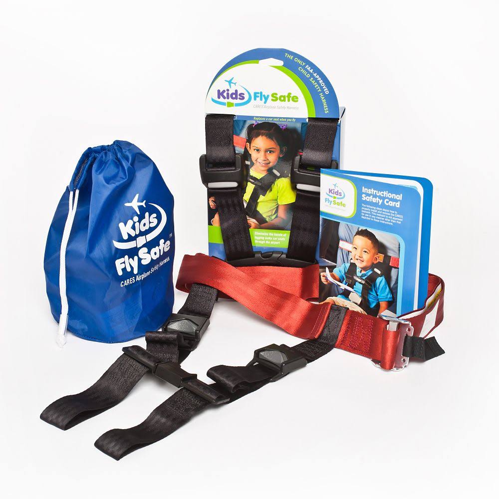 Kids Fly Safe Baby Cares Airplane Safety Harness - Multi