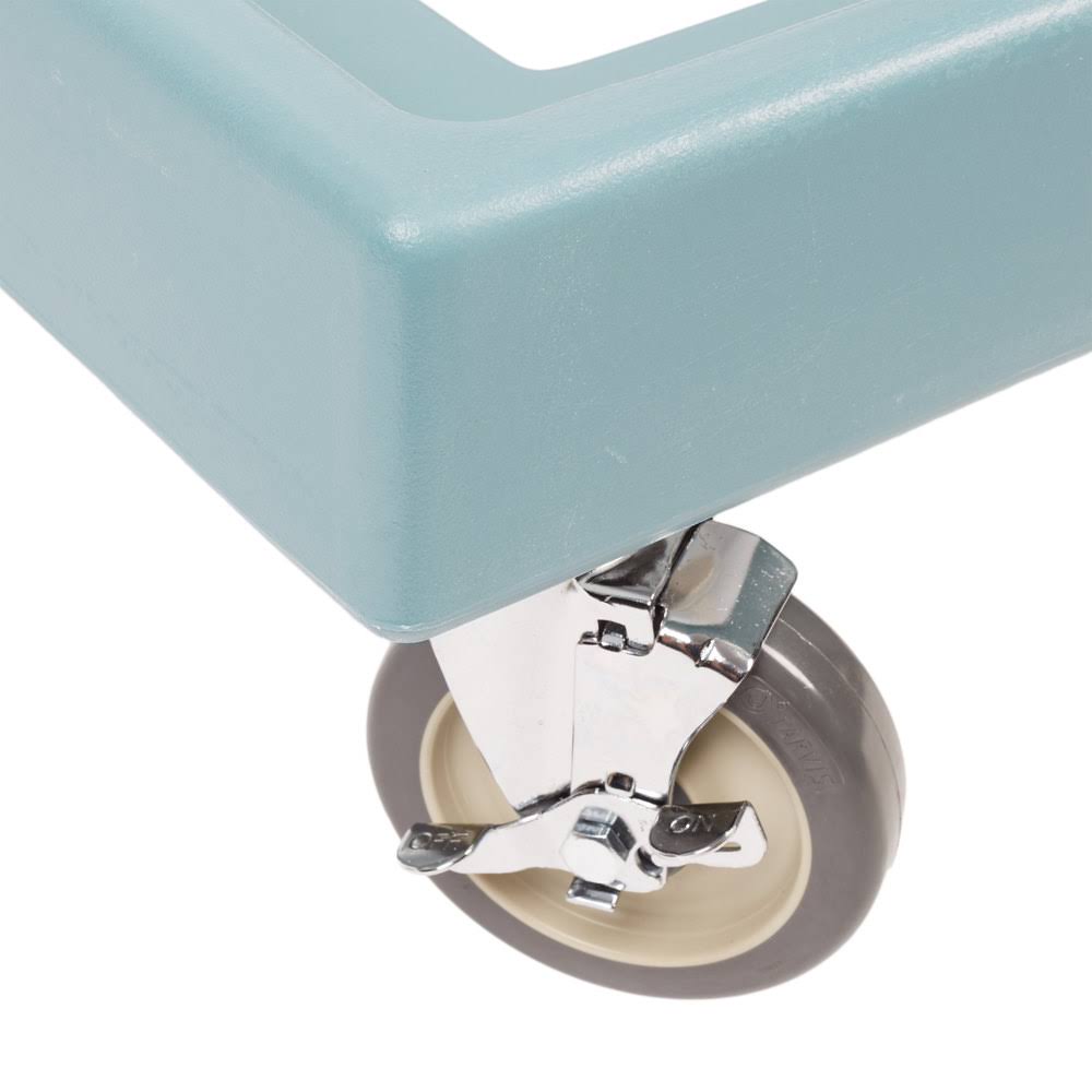 Cambro CD1826PDB401 Slate Blue Pizza Dough Box Camdolly