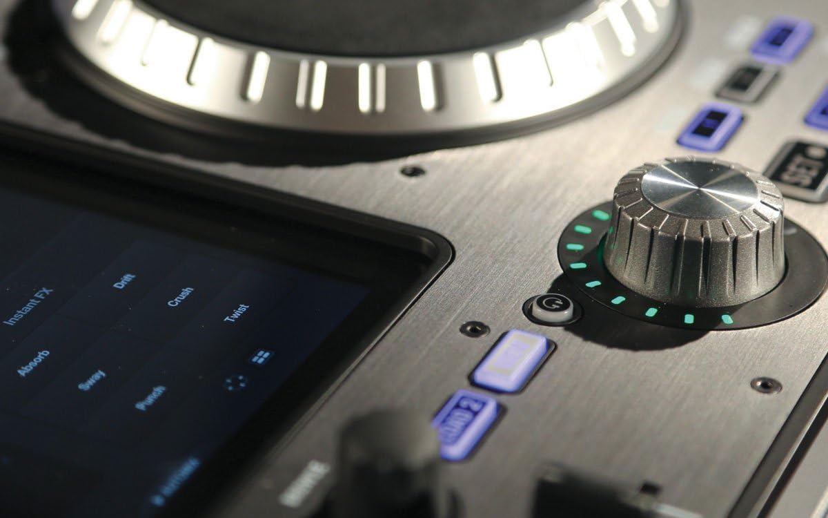 Numark iDJ Pro | Professional DJ Controller for iPad with XLR, RCA, Mic, and Headphones Connections