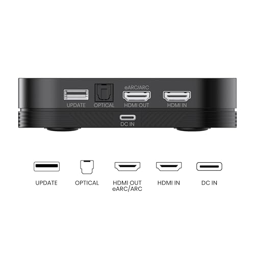 Hisense HT Saturn 4.1.2Ch Sound Bar with Wireless Subwoofer, Dolby Atmos, DTS:X, Bluetooth 5.3, EzPlay, 4K HDMI Pass Through, Roku TV Ready