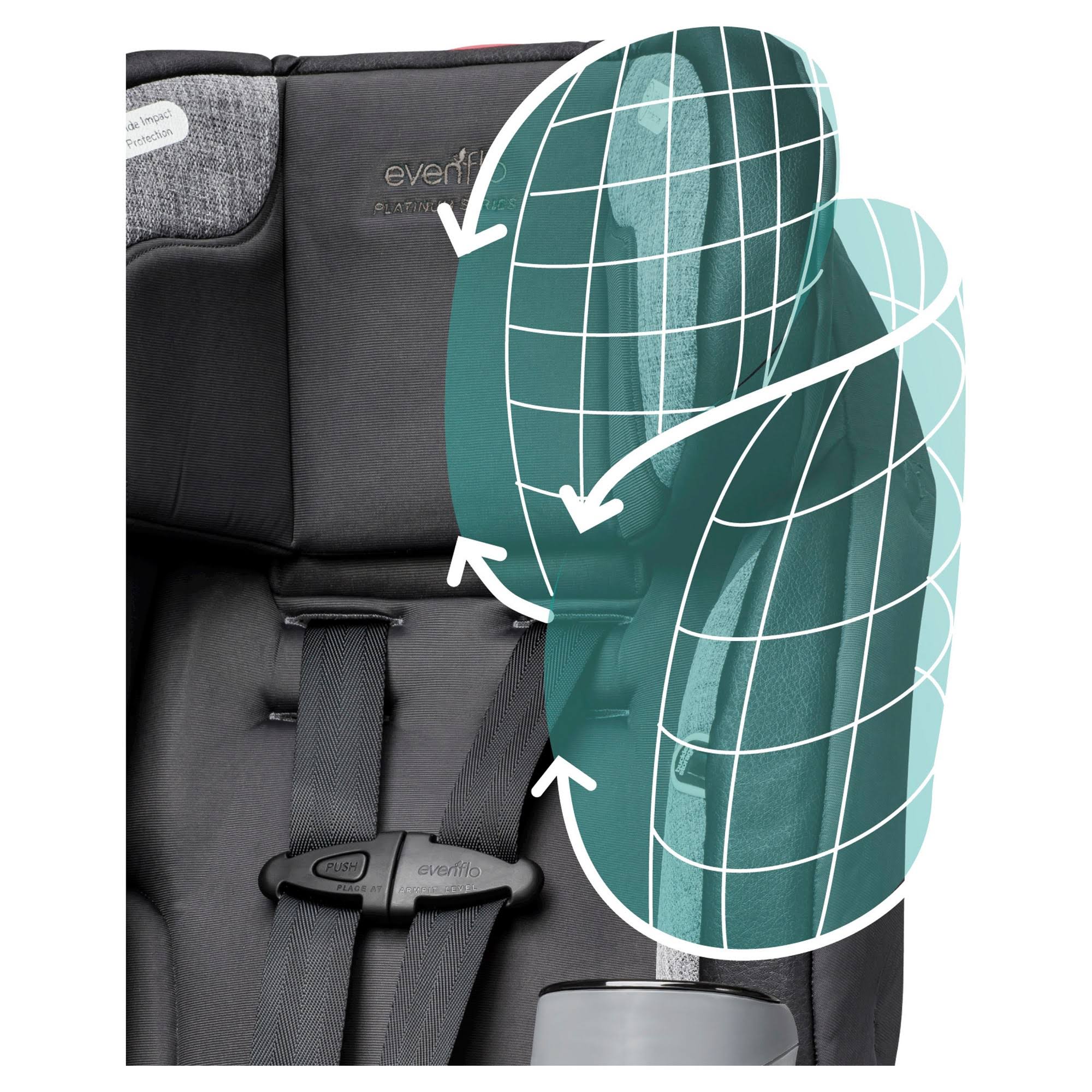 Evenflo Securekid DLX Booster Car Seat Grayson