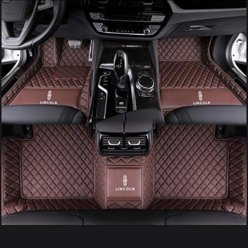 New for Lincoln MKC MKZ MKS MKT MKX Aviator Nautilus Continental 2010-2020 All-Weather car Styling Custom Luxury Leather Floor mat Logo