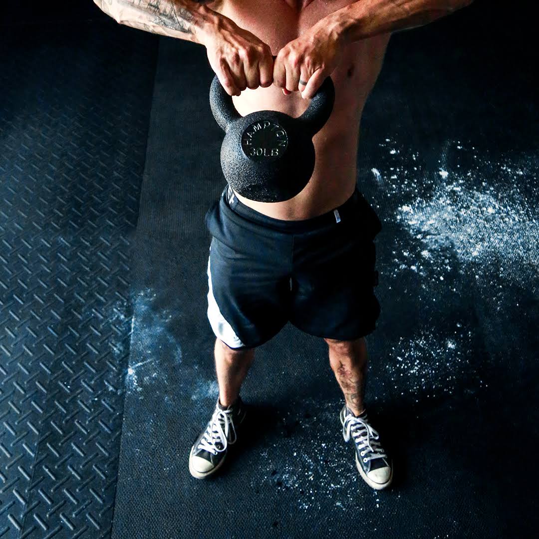 Hampton 60 lb. Cast Iron Kettlebell