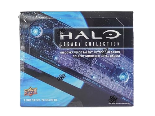 2023 Upper Deck Halo Legacy Collection HOBBY box (20 pks.bx)