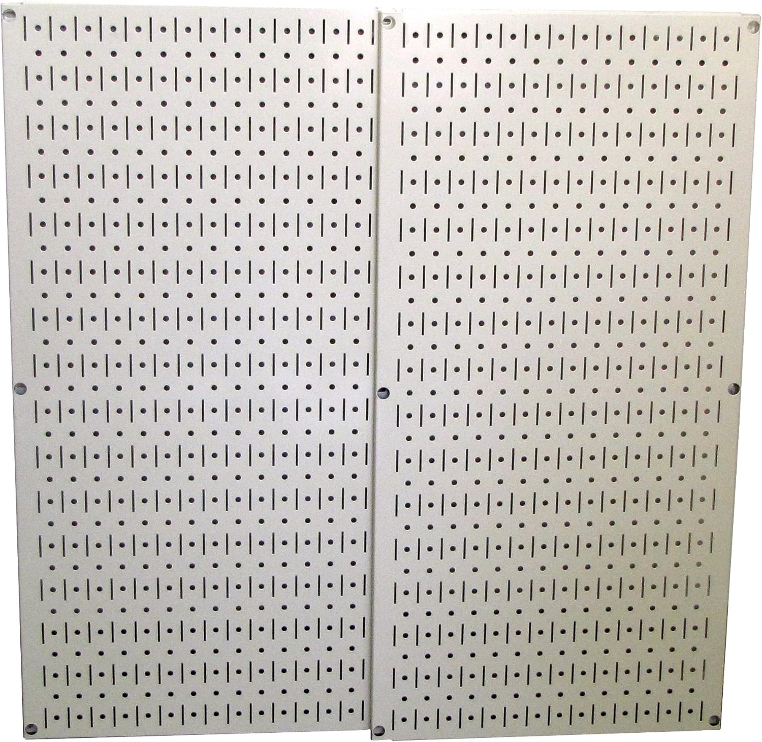Wall Control 30-P-3232B Black Metal Pegboard Pack - (2) 32" Tall x 16" Wide Black Metal Pegboards Pack of 2