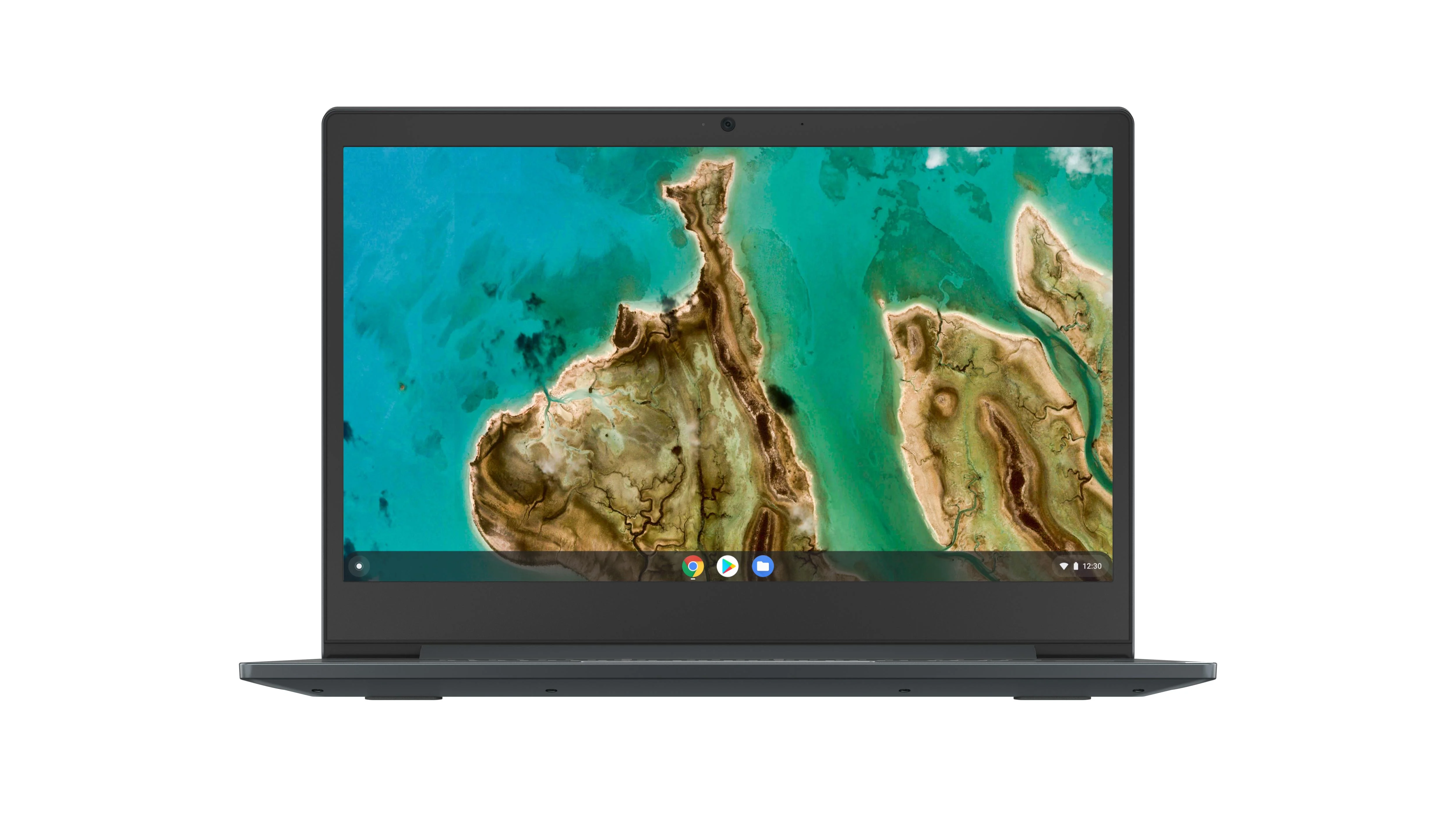 Lenovo ChromeBook 3 14" with Headset Bundle, Celeron N4020, 4G RAM, 64G eMMC, Chrome OS, Abyss Blue, 82C1002AUS