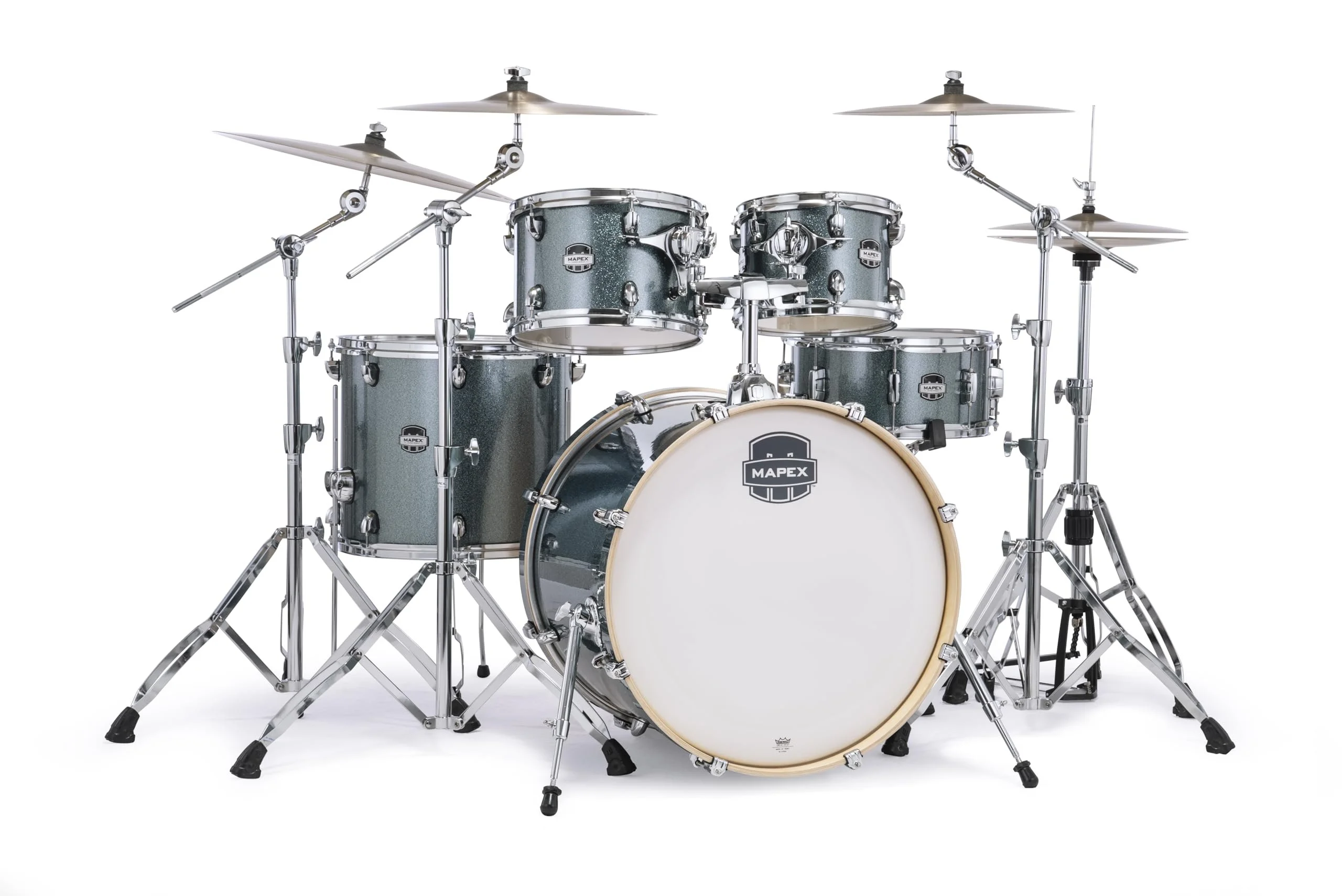 Mapex Mars 5-Piece Rock Shell Pack w/ 22" Bass Drum - Twilight Sparkle MA529SFMI - Curated Treasures Market