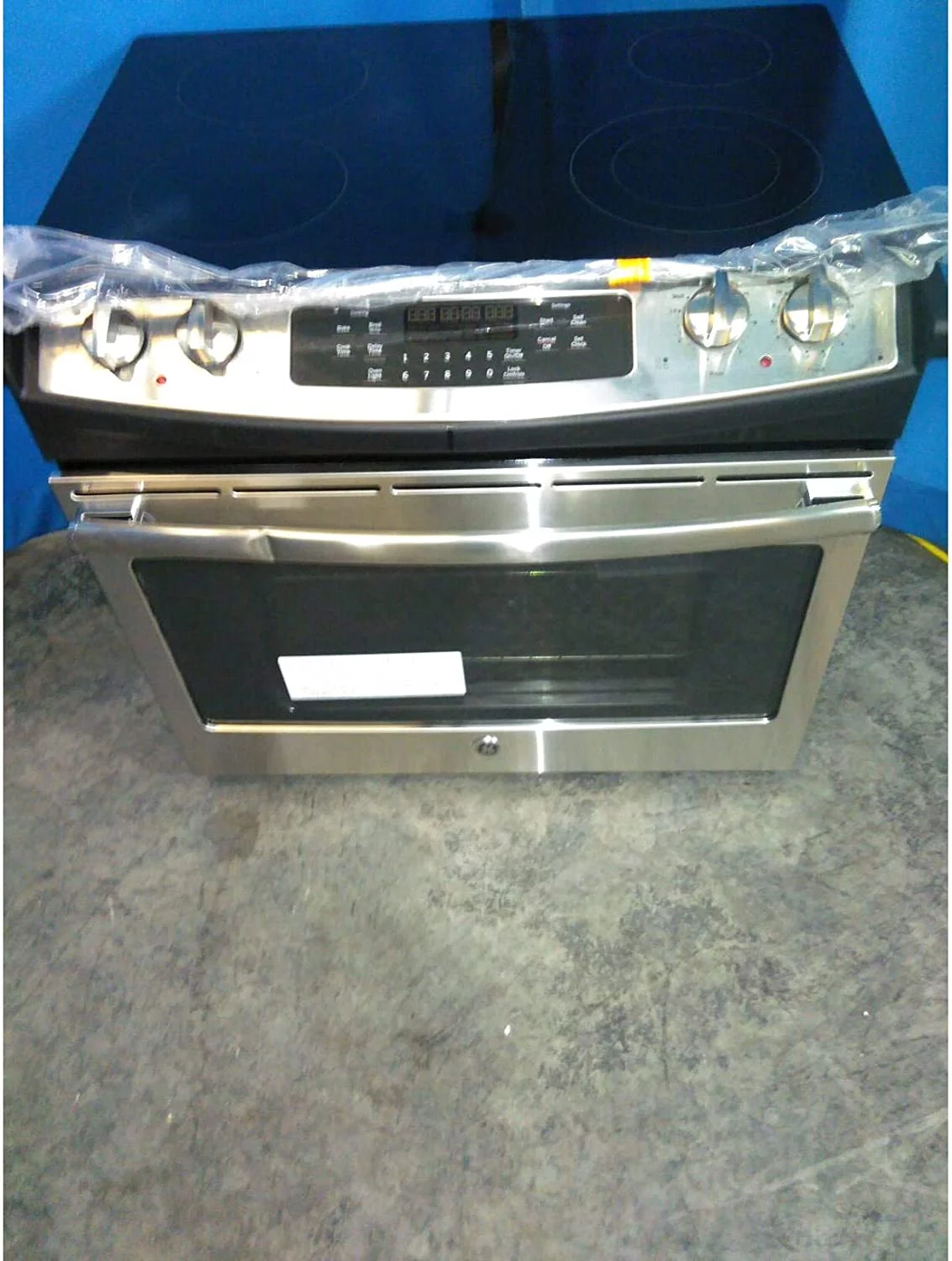 GE JD630SFSS 4.4 Cu.Ft. Stainless 4 Burner Drop-In Electric Range - Radiant Selections