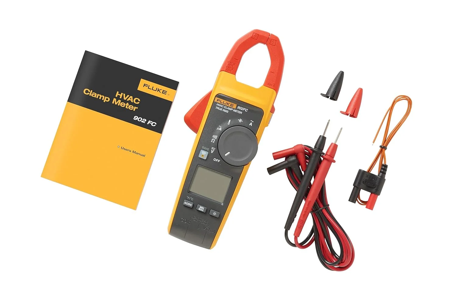 Fluke 902 FC - Fluke 902 Fc True-Rms Hvac Clamp Meter Enables Hvac Technicians To Create Reports And Collaborate With Peers From The Work Site
