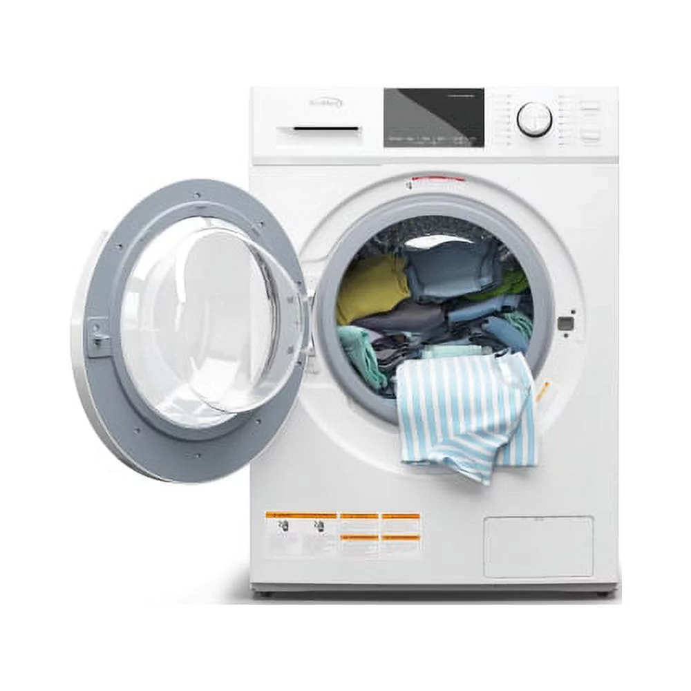 KoolMore 2.7 Cu. ft. All-in-One Washer & Dryer Combo in White.