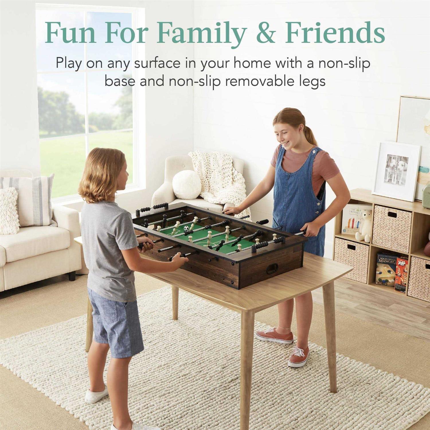 Best Choice Products 40in Tabletop Foosball Table Arcade Table Soccer for Home - Sports Supplies Online Store