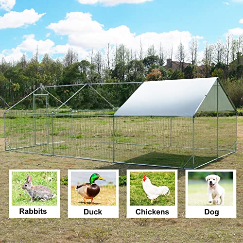 Large Metal Chicken Coop