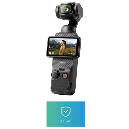 Osmo Pocket 3 Gimbal Camera, Bundle with Care Refresh 2-Year Plan Card - Radiant Selections