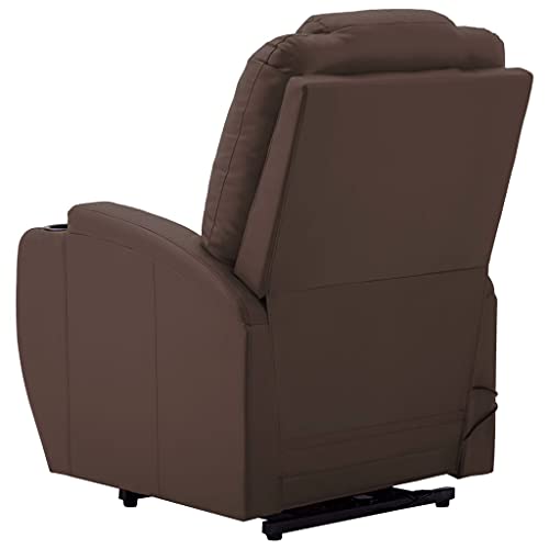 vidaXL Electric Power Lift Massage Chair with Manual Recline, 6-Point Vibration Massage