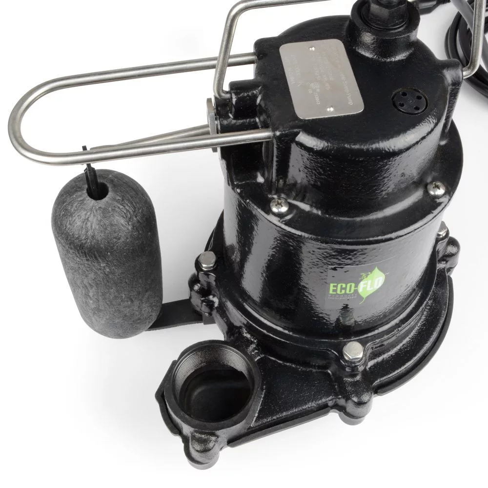 Eco Flo EFSA33 1/3 HP Cast Iron Sump Pump