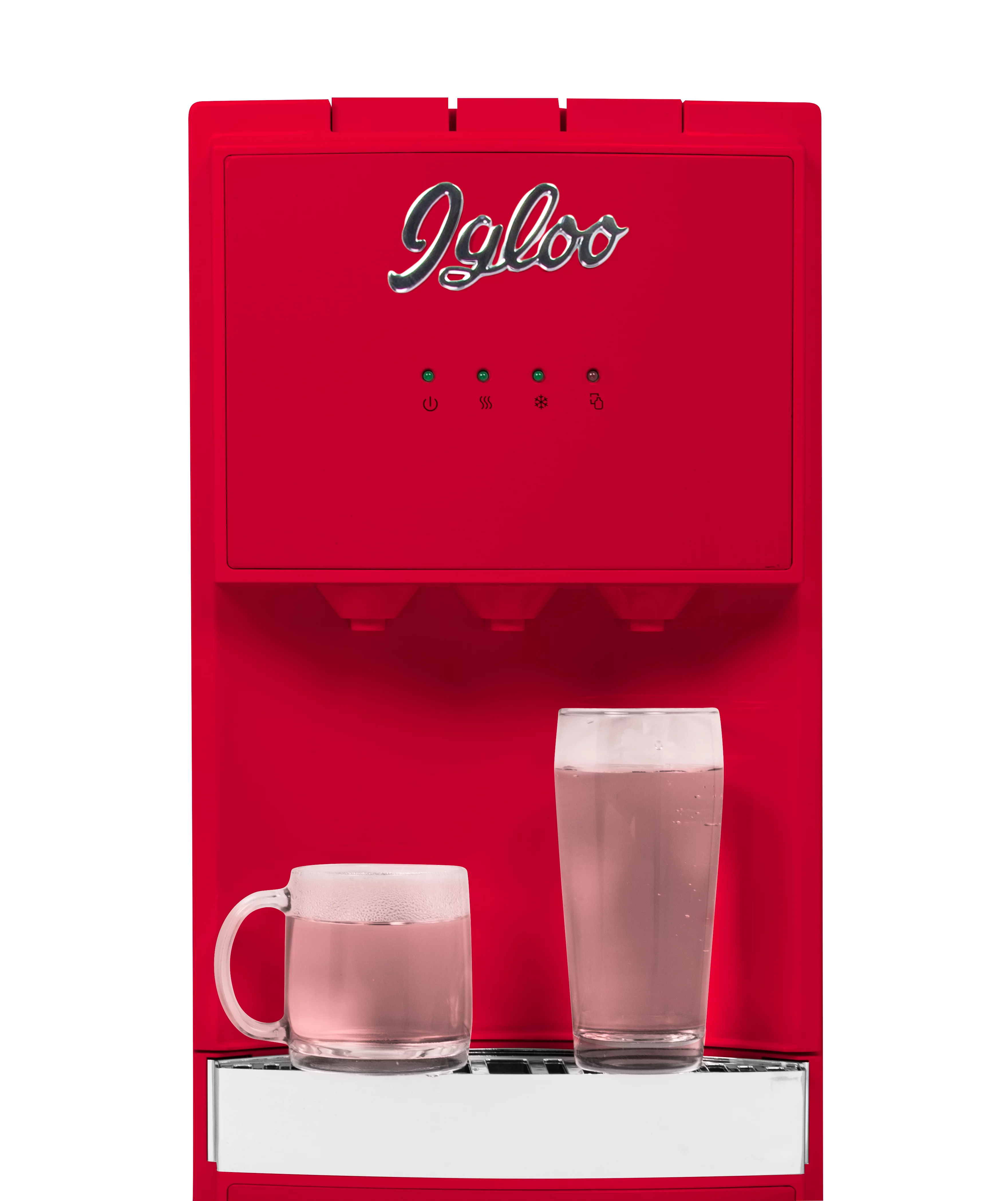 Igloo IRTRWCBL353CRHRR Retro Water Cooler, Retro Red