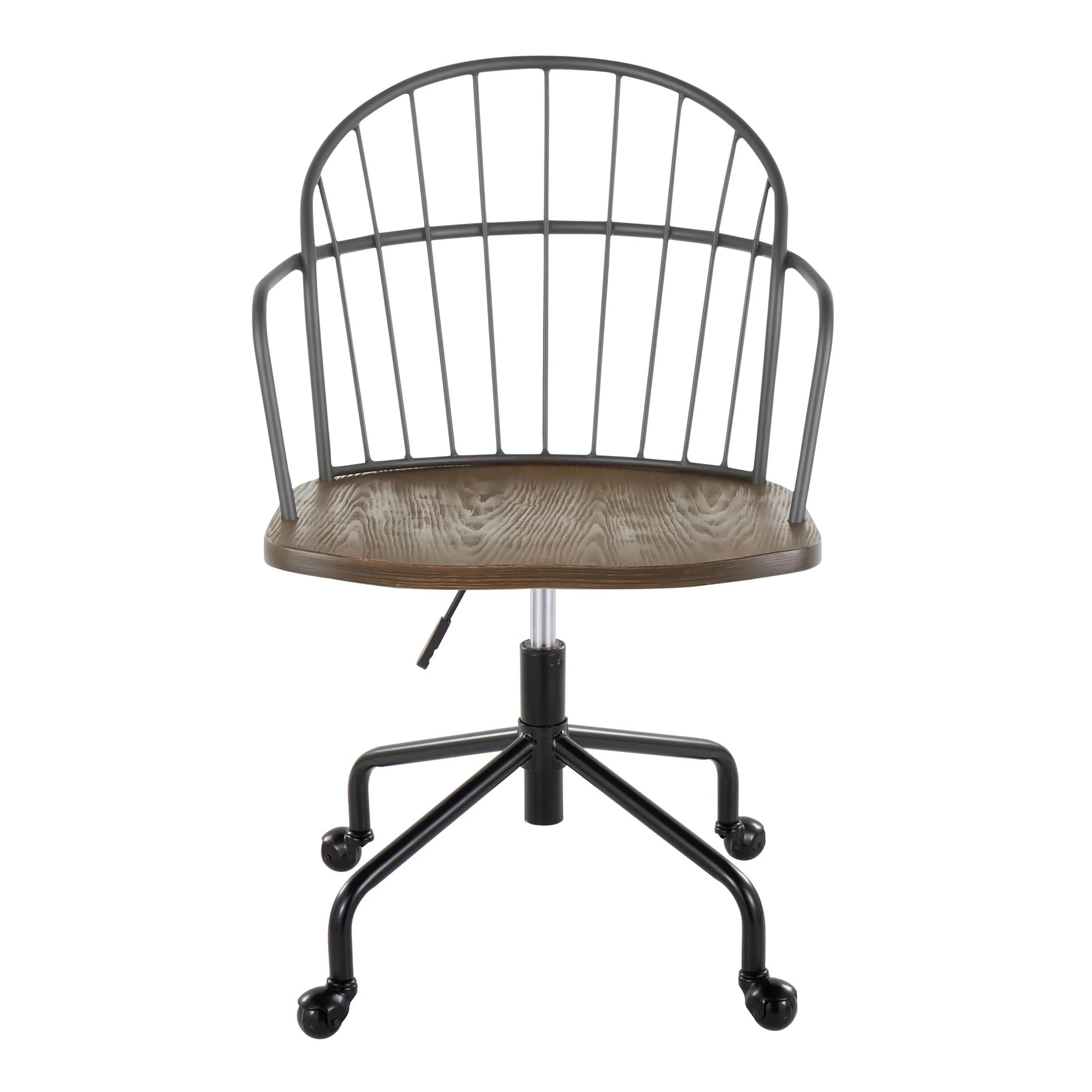 Adjustable Farmhouse Office Chair - 24.0 | Style & Comfort