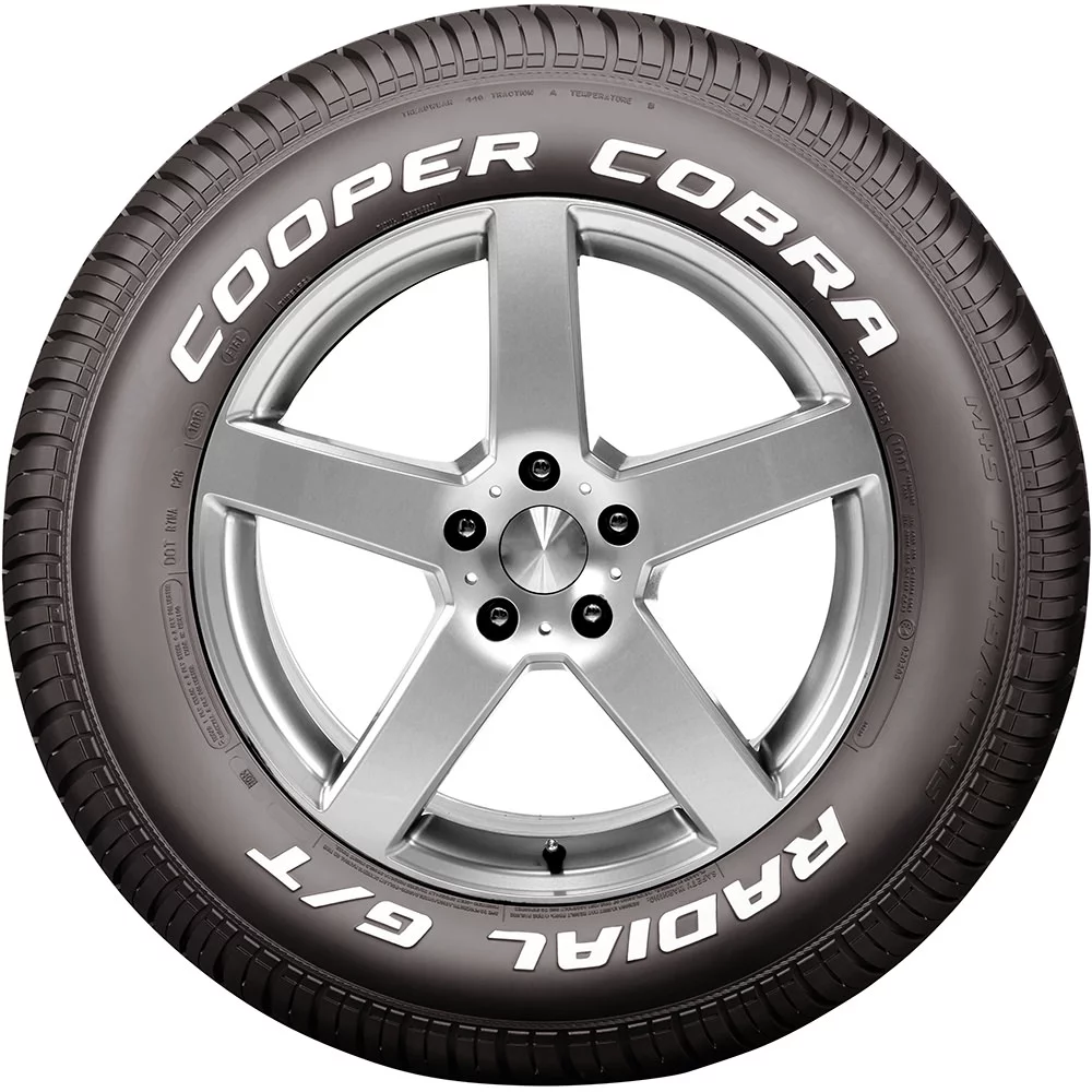 (Qty: 2) P235/60R15 Cooper Cobra Radial G/T 98T tire