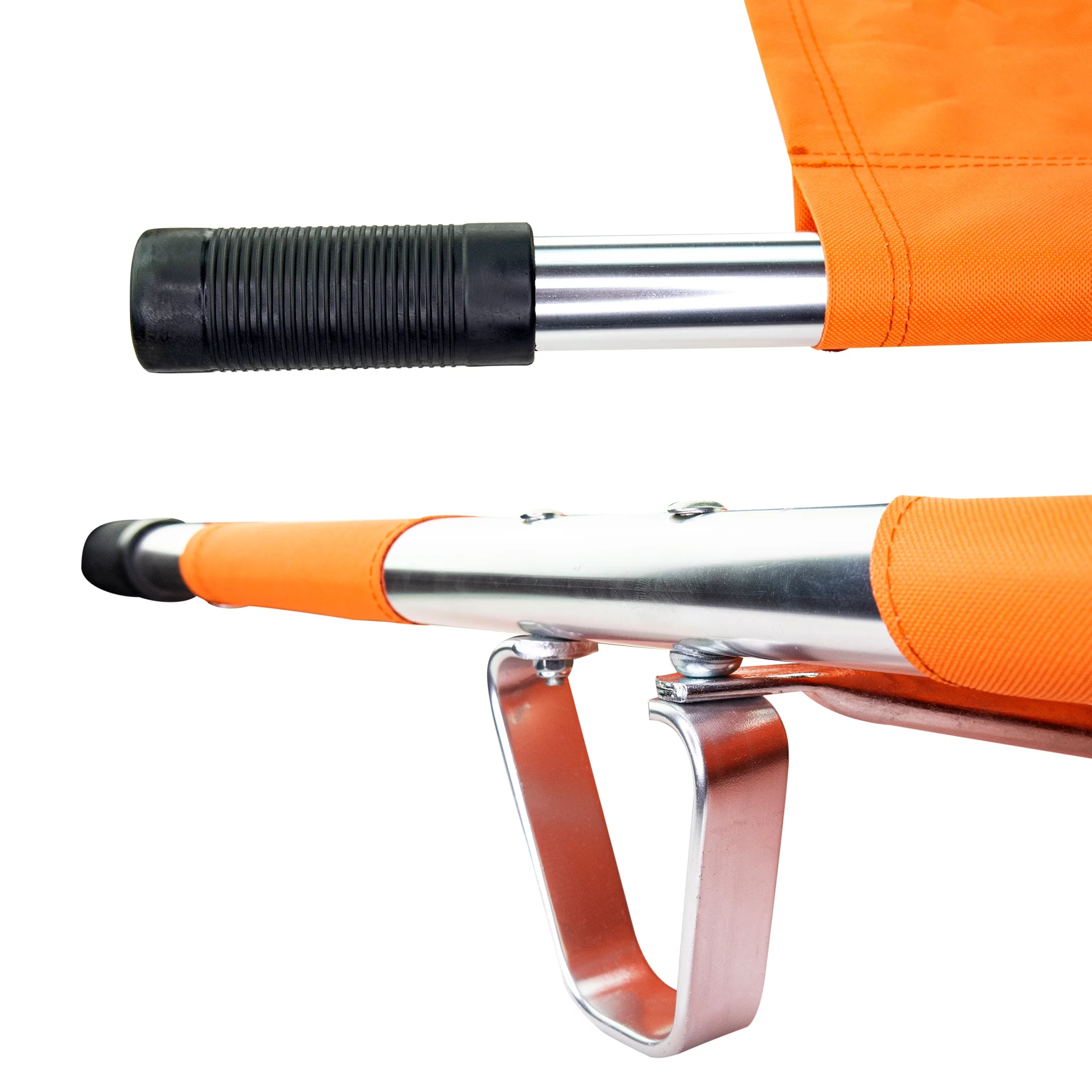 LINE2design EMT Gurneys Backboard Medical Folding Ambulance Gurneys Stretcher - Orange