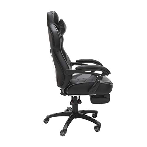 RESPAWN 110 Pro Gaming Chair - Gaming Chair with Footrest, Reclining Gaming Chair, Video Gaming Computer Desk Chair, Adjustable Desk Chair