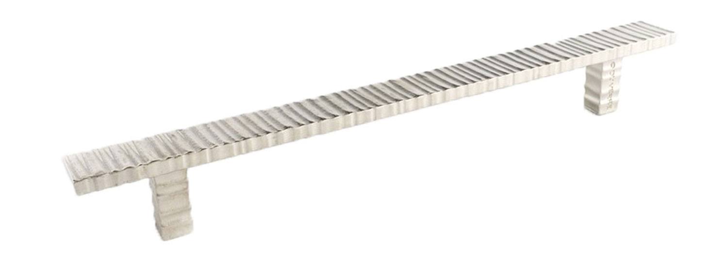 du Verre Hardware DVFC313-SN Forged 3 9x22 Center to Center Bar Pull Finish: Satin Nickel