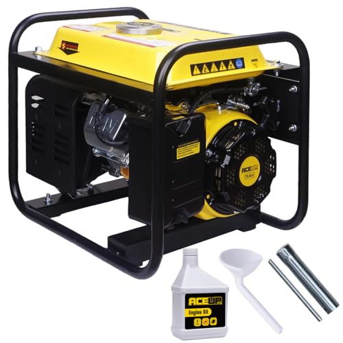Aceup Energy 1,200W Gas Powered Generator, Small Portable Generator for Home Use Camping Ultralight, EPA & CARB Compliant