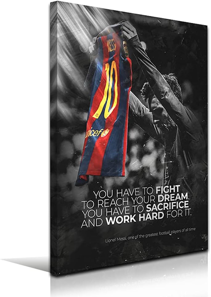 JUSTBR Canvas Wall Art Basketball Players Pictures Painting Sports Posters Artwork Home Decor for Basketball Fan Memorabilia Gifts Living Room