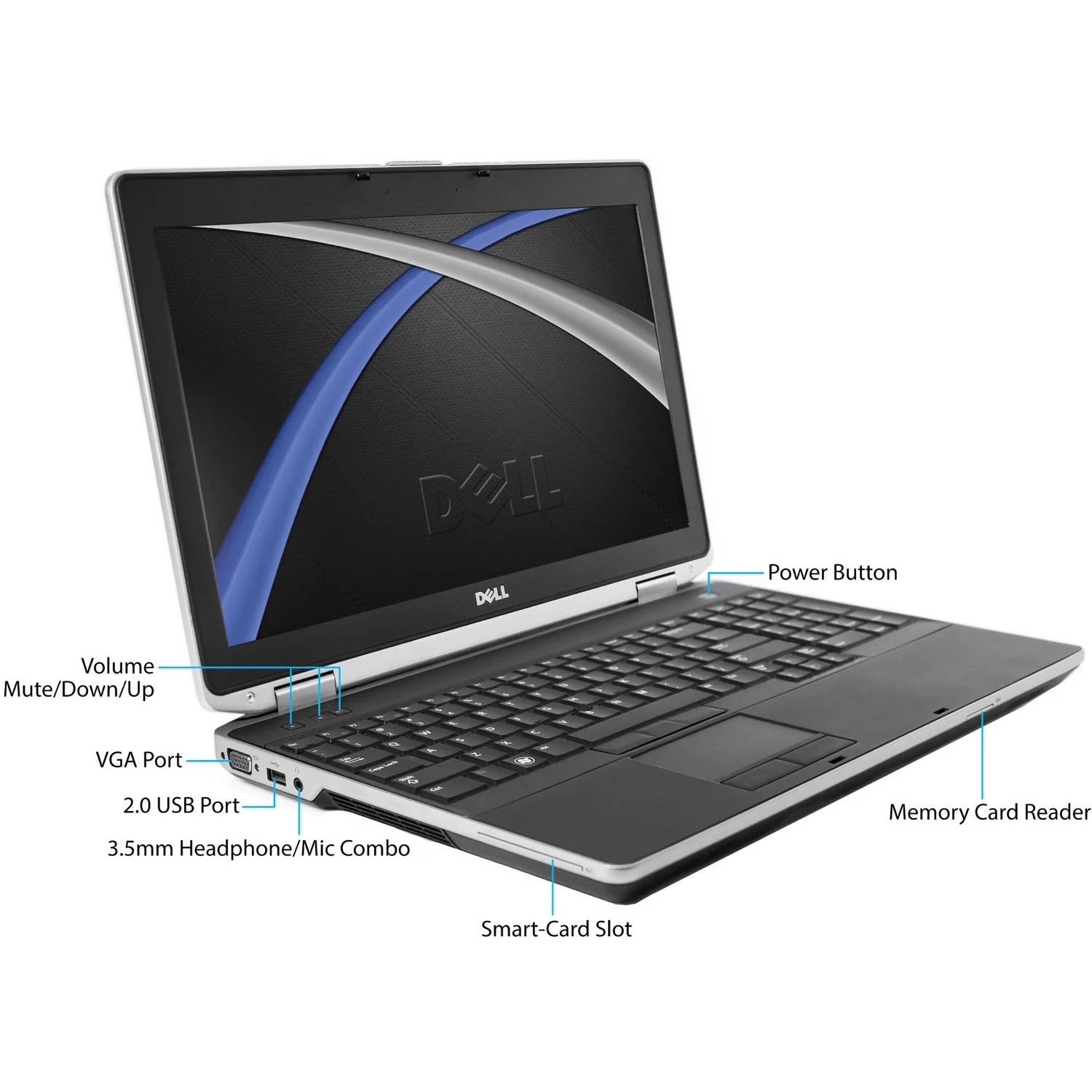 Restored Dell Black 15.6" Latitude E6530 WA5-0852 Laptop PC with Intel Core i7-3520M Processor, 12GB Memory