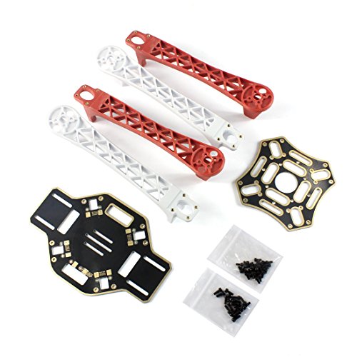 QWinOut DIY FPV Drone Quadcopter 4-axle Aircraft Kit :F450 450 Frame + PXI PX4 Flight Control + 920KV Motor +GPS + AT9 Transmitter + Gimbal Camera