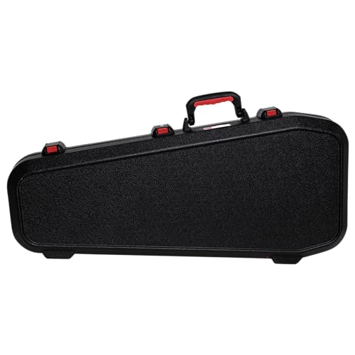Gator Cases Molded Flight Case for Strat/Tele Style Electric Guitars with TSA Approved Locking Latch, (GTSA-GTRELEC)