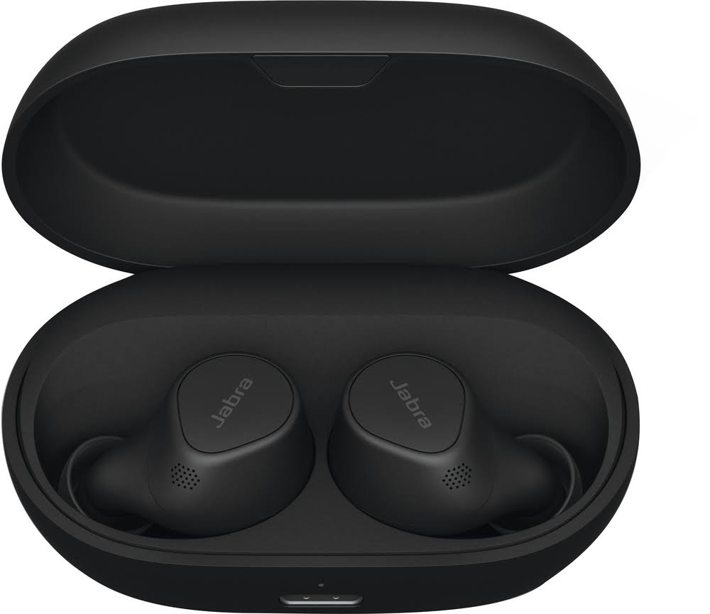 Jabra - Elite 7 Pro True Wireless Noise Canceling In-Ear Headphones - Black