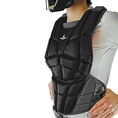All-Star Catcher’s Gear Kit – Includes Helmet, Chest Protector & Leg Guards – Lightweight, Durable Baseball Protective Set, Meets NOCSAE