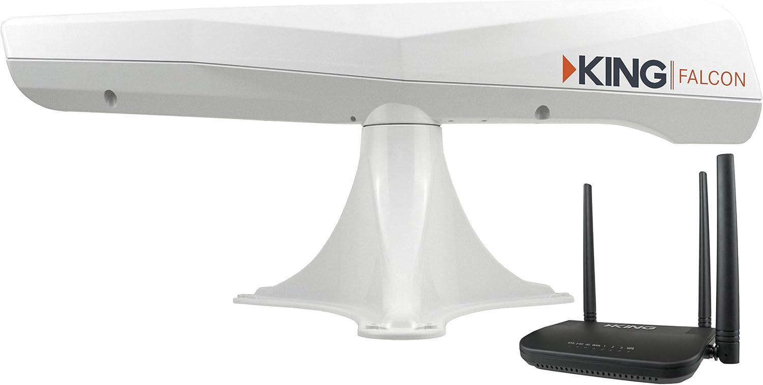 KING KS1000 Swift Range Extender and WiFiMax Router , Black