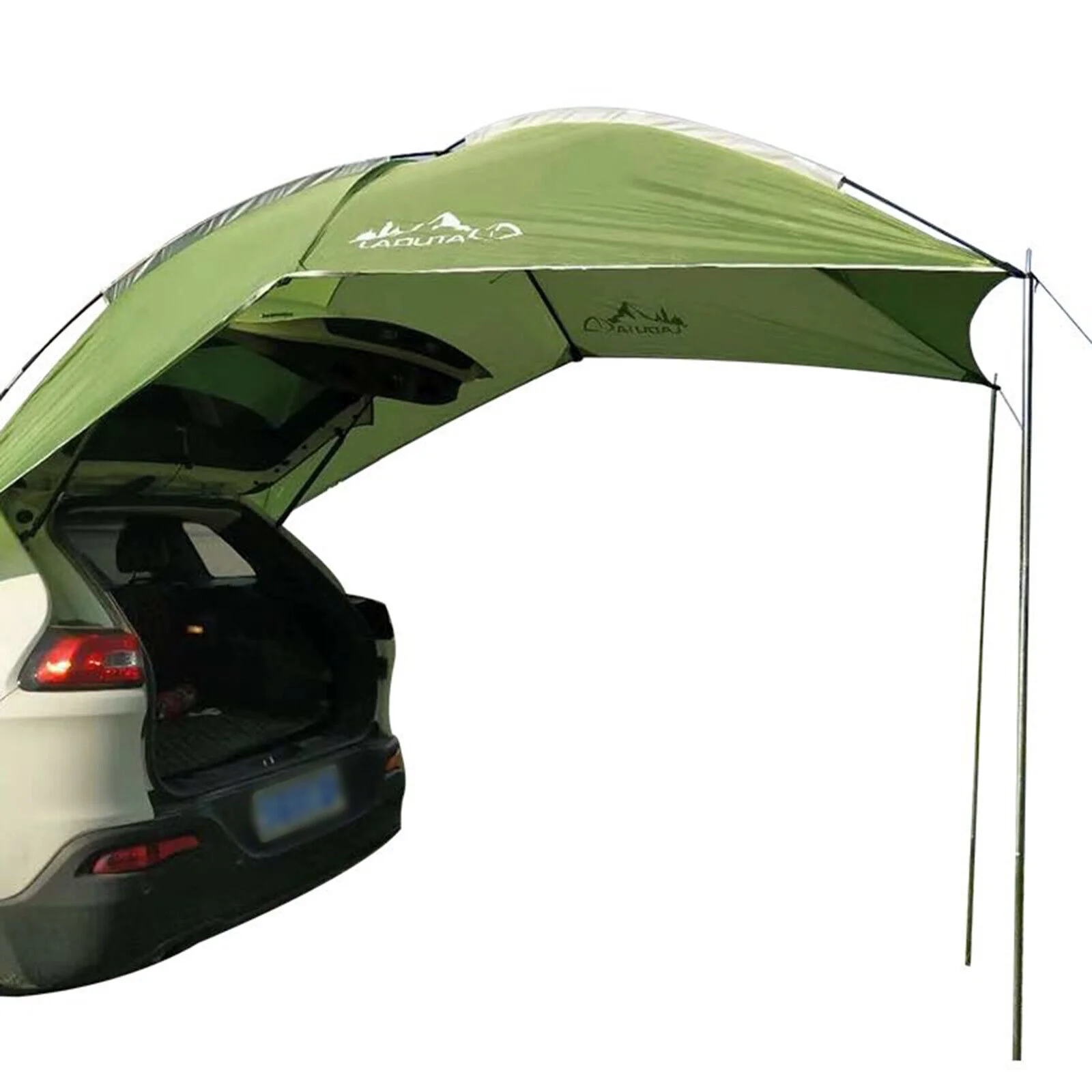 Miumaeov Car SUV Truck Tent Shelter Awning Rooftop Outdoor Camping Canopy Sunshade 9.18X6.2ft