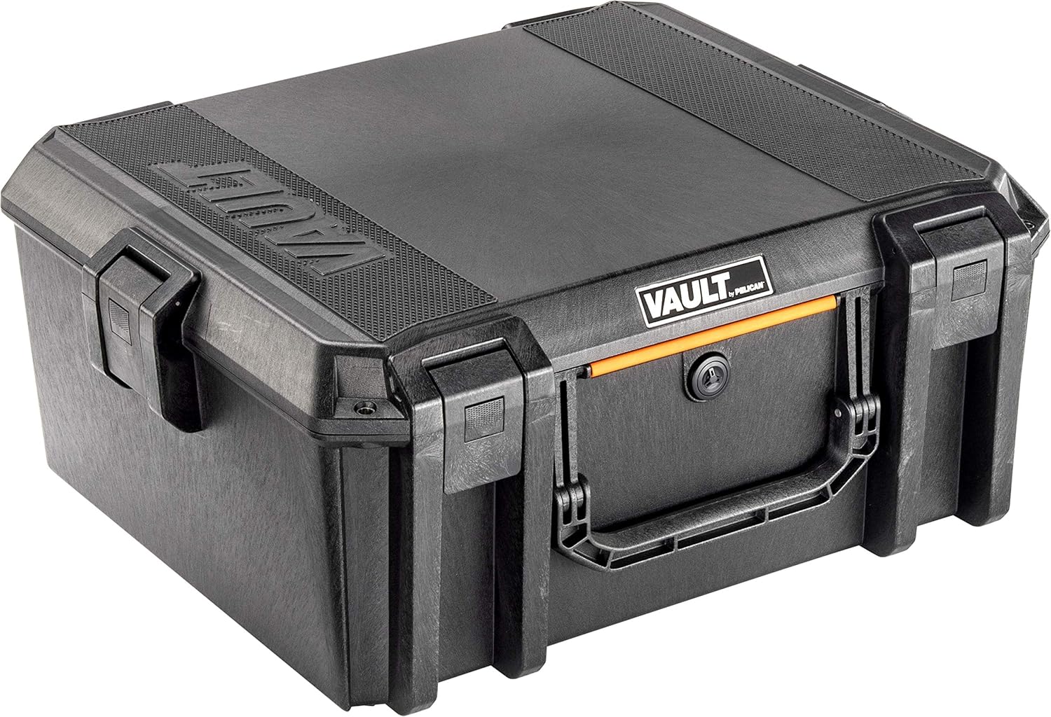 Vault by Pelican - V100 Multi-Purpose Hard Case with Foam (Black) Pack of 2