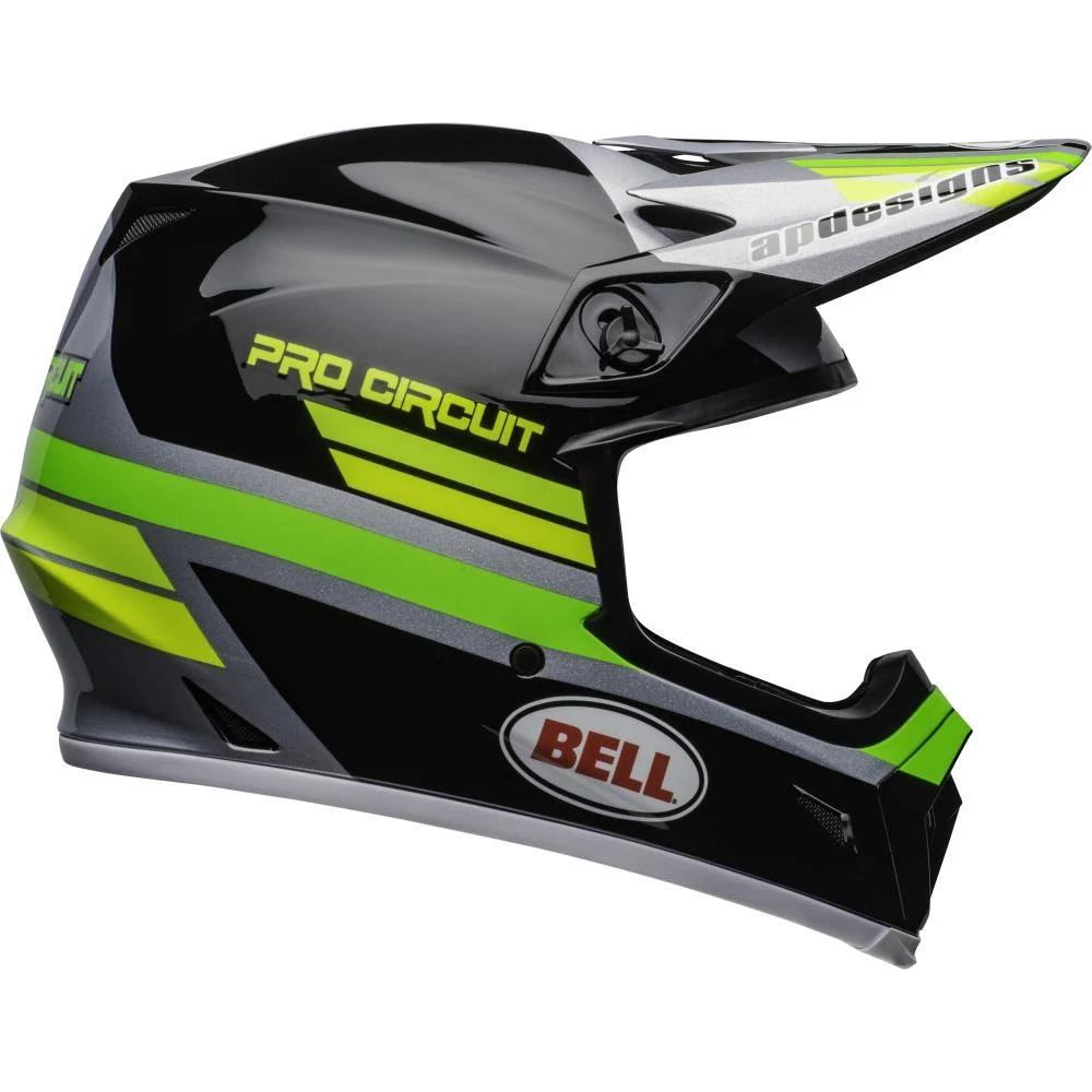 Bell MX-9 MIPS Pro Circuit 2020 Replica Helmet